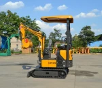 1ton backhoe digger mini excavator