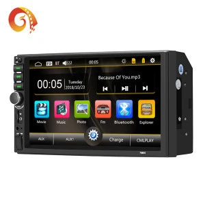 2 Din Touch Screen Multimedia Entertainment System Car DVD Player Car Stereo with SD Card Reader
