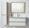 2 Drawers Hanging MDF Antique Sets  Wholesale Specials Bathroom Cabinets Vanity with Side Cabinet