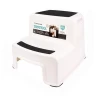 2 Step Stool for Kids Toddler Stool for Toilet Potty Training  Slip Resistant Soft Grip for Safety as Bathroom Potty Stool