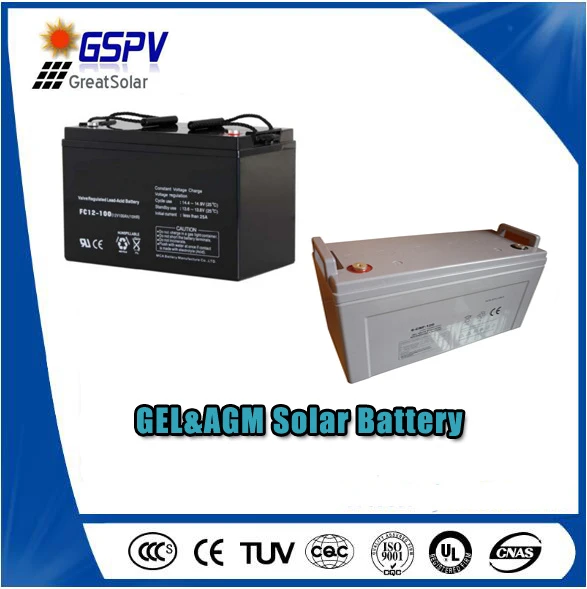 200ah12V AGM Solar Battery Factory to Africa Market
