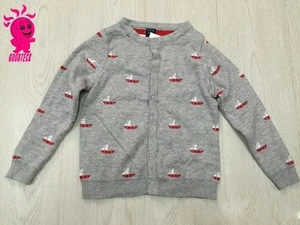 2015 new design baby long sleeve spring sweater stylish sweater knitting machine children sweater with Sailboat pattern