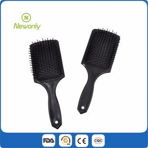 2016 wholesale plastic make up hair brush with long handle