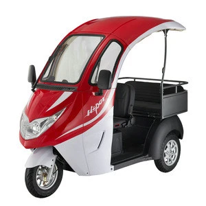 2018 New adult cargo and passenger 3 wheel electric tricycle