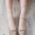 Import 2019 Ankle Sock Women High Quality Fashion Glitter Star Soft Mesh Sock Transparent Elastic Sheer Socks from China