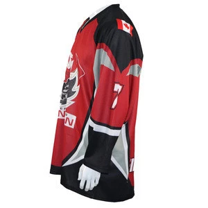2019 newest custom dye sublimated hockey jerseys