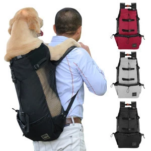 2020 Amazon Popular Outdoor Custom Logo Pet Dog Backpack Tool Carrier Backpack for Hiking Traveling Riding