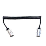 2020 Car Side LED Lighting Connecting with 7 pin Trailer Wiring Diagram Spiral Cable with Towing Side Socket