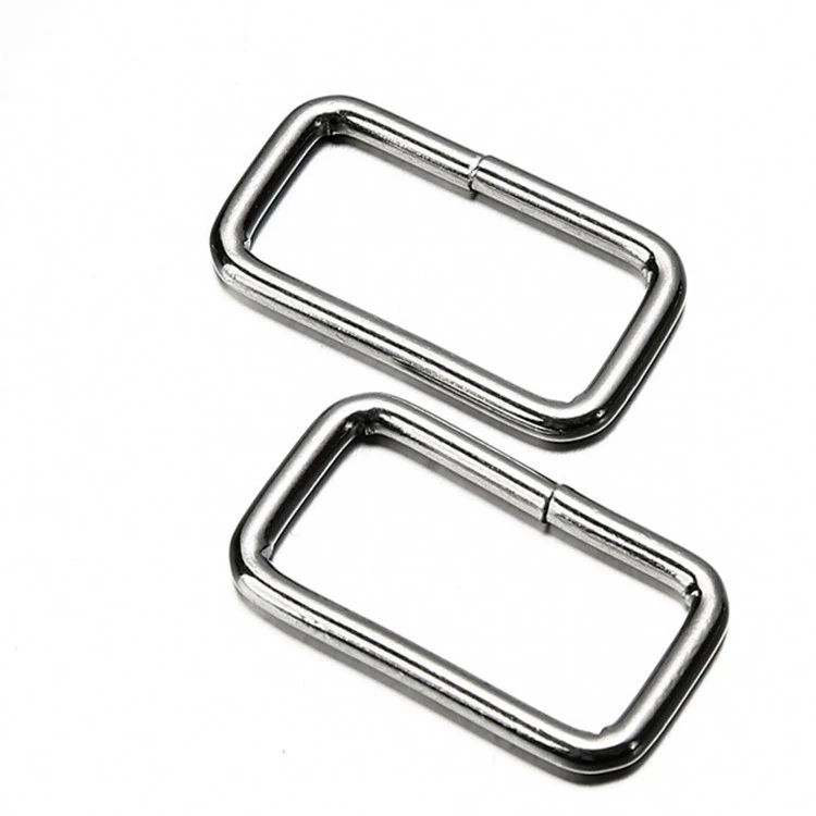 2020 Factory Price Metal Dee D-Rings Buckles Silver Gun Black Antique Brass For Webbing Strap Ribbon DIY Sewing Parts Accessory