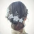 Import 2020 Handmade Bling Crystal gold bridal flowery hair pin from China