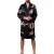 2020 Hot Sale Cheap Satin Pajamas Mens Printed 2 Pieces Long Sleeve bathrobe