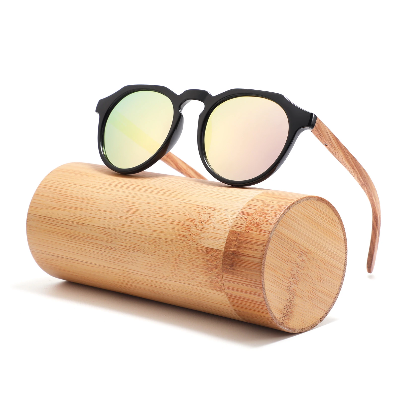 2020 hot selling sun glasses wholesale Bamboo sunglass uv400