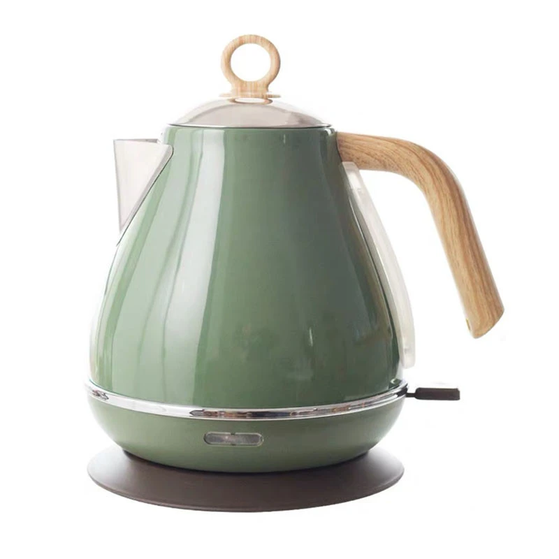 2020 Kitchen Appliance Gift Box Logo OEM Commercial High Quality 1.7L Vintage Style Electric Kettle