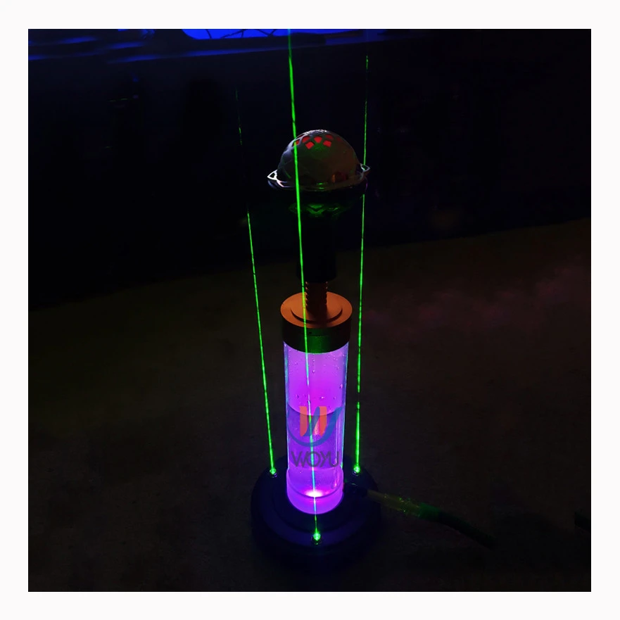 2020 New Design Wholesale European Style Rechargeable Battery Laser Light Acrylic Hookah For Bars/Clubs/Parties (WY-AC188)
