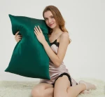 2020 New Hot Silky Double-sided Silk Pillow Case Mulberry Silk Pillow case 16mm for Hair and Skin Silk Pillow Cover