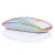 Import 2020 Rechargeable 2.4Ghz Optical Gaming Wireless Mouse A2 Silent Mute LED Colorful Lights Computer from China