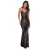 Import 2020 summer new women&#39;s sexy solid color sequin evening dress strap fishtail dress from China