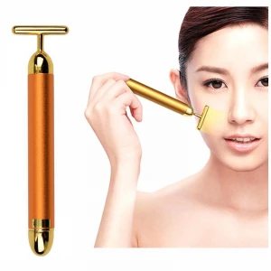 Face Uplift Massage Roller Gua Sha Set Beauty Personal Care T Shape Tightness Skin Facial Magnetic Roller