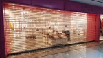 2021 Crystal shutter door Electric Rolling gate Aluminum alloy rolling shutter door