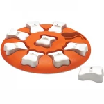 2021 Hot Sale Smart Puzzle Treat Dispenser Bone Shaped Storage Interactive Dog Chew Toy