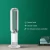 Import 2021 Hot Selling household appliances New Design 33-53dB Electric Bladeless Air Cooling Fan from China