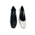 Import 2021 ladies suits office wear oem pumps mid female block heel shoes Faux Suede women ladies dress shoes pump heels for women from China