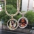 Import 2021 New Arrival Hip Hop Jewelry Iced Out Rotate Heart Custom Memory Photo Pendant Necklaces from China