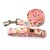 Import 2021 new plaid Pattern Cotton Dog collar leash set  dog products Pets Adjustable Leash and Dog Collar innovations pet accessorie from China