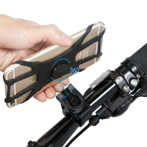 2021 Newly Designed Bike-specific Navigation Detachable Rotary Phone Support Is Used For All Models Of Phones