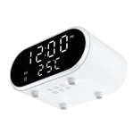 2024 Multifunction Chargers Alarm Clock 15W 3 in 1 Fast Charging With Led Light Mobile Phone Wireless Charger For Android Phone