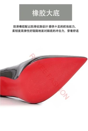 2024 New arrival High heel pumps women shoes fashion boots fashion new style Red Bottom Heels 120mm high heel shoes