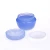 Import 20g Plastic PP jar container with plastic lid cap facial cream jar  Mushroom sample bottle from China
