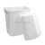 Import 20L Household Office Durable Plastic Trash Cans With Lid from China