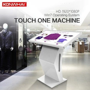 21.5 32 43 50 55 65 inch K shape touch screen lcd Android display payment kiosk