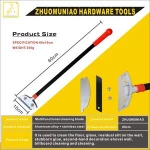 23.6Inch / 60cm Long Sharp Metal Scraper