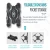 Import 2.4G one-hand control foldable drone toy gift for kid mini pocket storage RC 4 axis aircraft from China