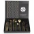 Import 24PCS High-Grade Mirror Polishing Stainless Steel Cutlery Sets Silverware Set With Gift Box from China
