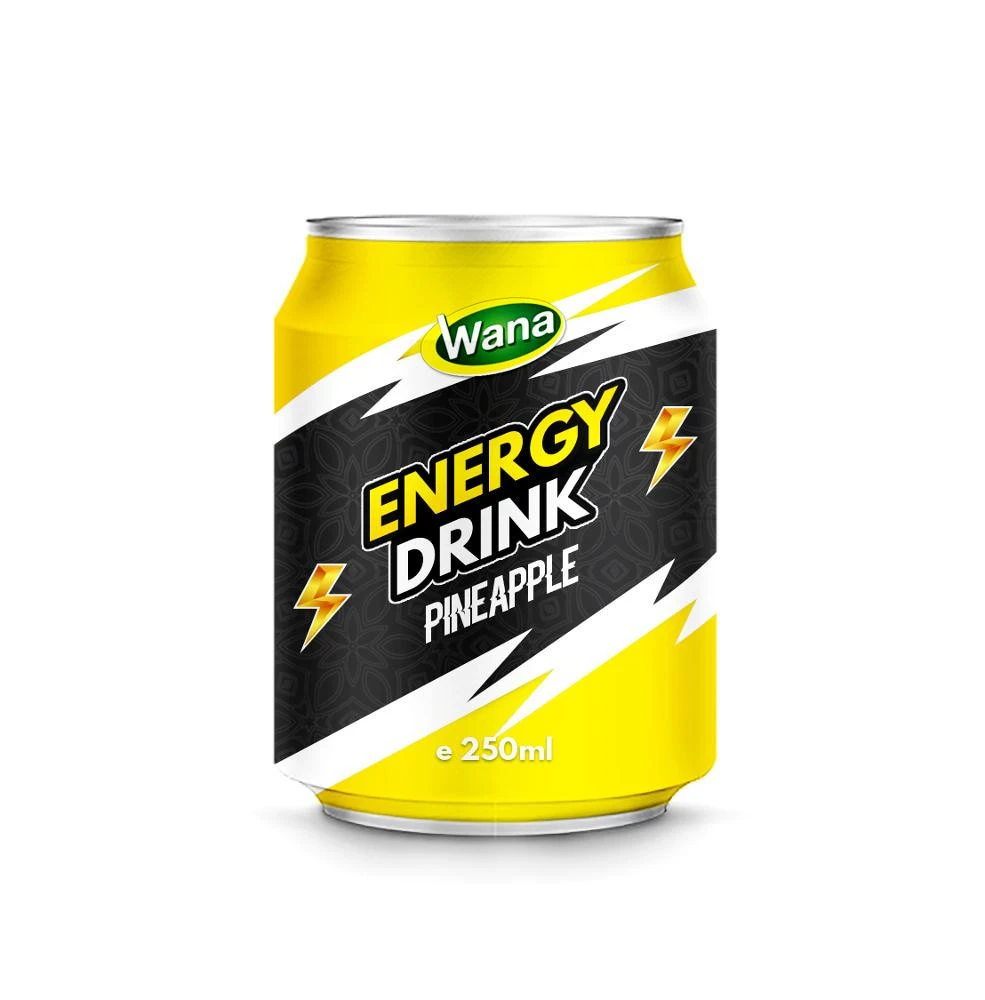 250ml Canned  Energy Drink With Pomegranate Juice