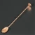 Import 280mm Copper Plated Deluxe Disc Tail Bar Spoon,Cocktail Mixing Spoon from China