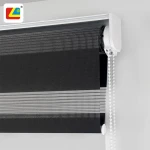 28mm 38mm Cheap Korean Customized Printed Fabric Blackout Zebra Blinds Dual Roller Blind Shades Zebra Window Blinds Shade
