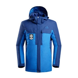3 in 1 waterproof outdoor jacket with removable inner coat