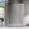 3 Panel move door Sliding Shower Door with Frame