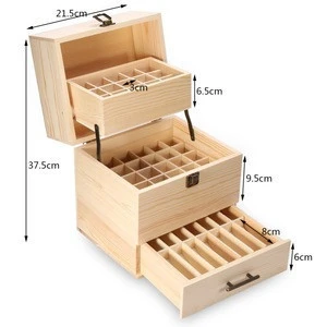 3 Tier Stores 59 Wooden Box Organizer Essential Oil Aromatherapy Container