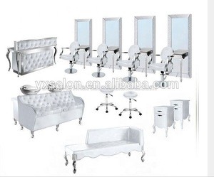 3 Years Warranty Classic White Royal Salon Sets Styling Chair Used Hair Shampoo Chair