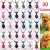 30 Colors  Cat Neckties grooming bows necktie straps dog bow tie