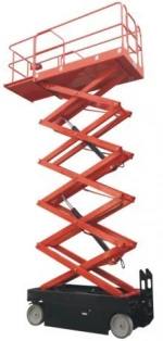 300kg 6m 8m 10m 11.8m aerial scissor type work platform self driving electric scissor lift