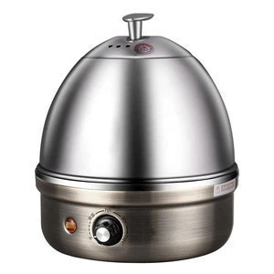 304 Stainless Steels Electric Steamer Egg Boiler Timer Cooker Hard Medium Mini Egg Boiler For Family