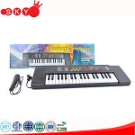 37 Keys electronic organ plastic black kids grand piano