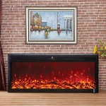 3d multifunction decoration wall remote control inserts electric fire places fireplaces for indoor