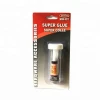 3ml tube super cola adhesive product in transparent plastic with blister packing